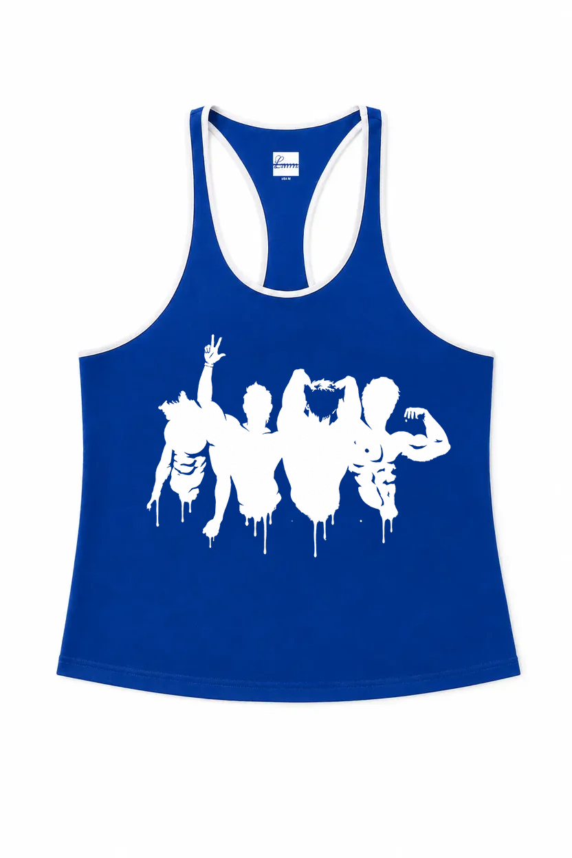 Lumigym Steticz Stringer sports gym clothing with a fitted design, featuring the product name on a lightweight, breathable fabric.