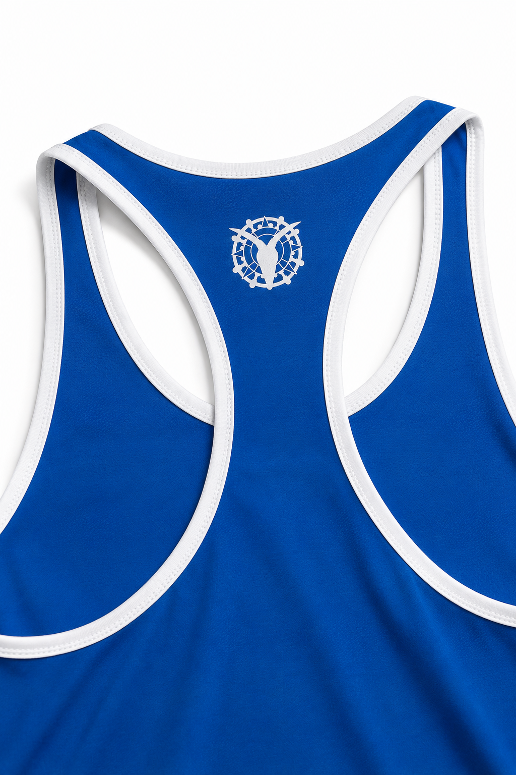 Lumigym MIRIN stringer with a fitted back design, shown from the back view, emphasizing athletic fit and breathable fabric.